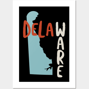 State of Delaware Posters and Art